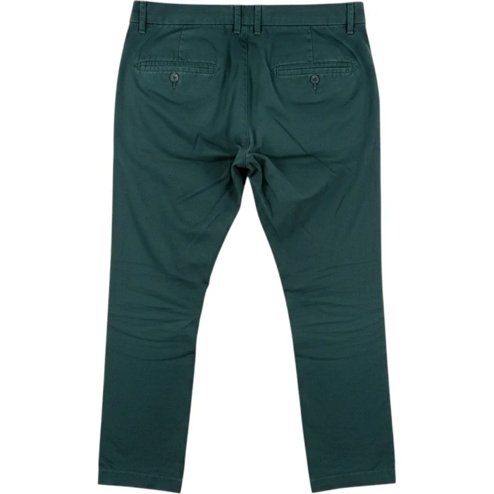 Brunello Cucinelli Chino Pants Sage Green Made USA 150195K110E Mens 29x30 NEW